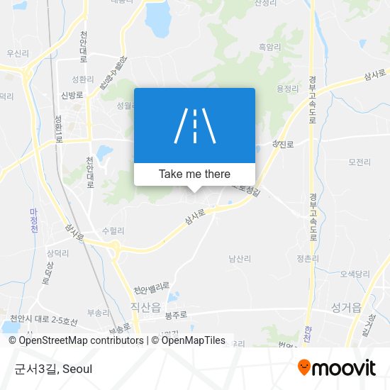 군서3길 map