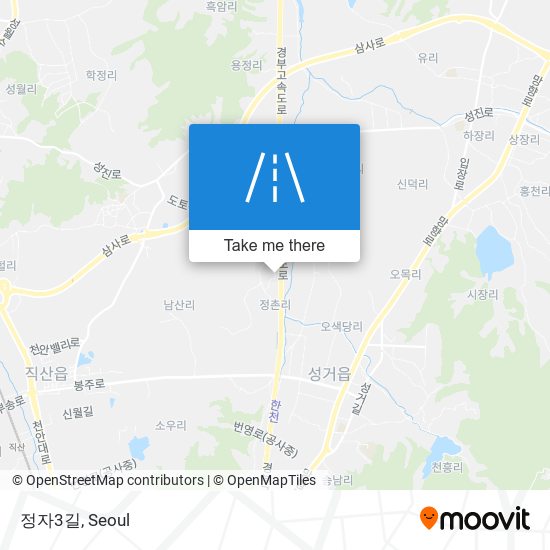 정자3길 map