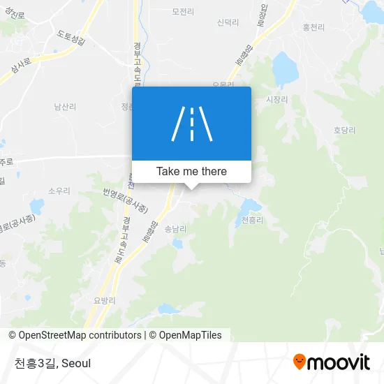 천흥3길 map