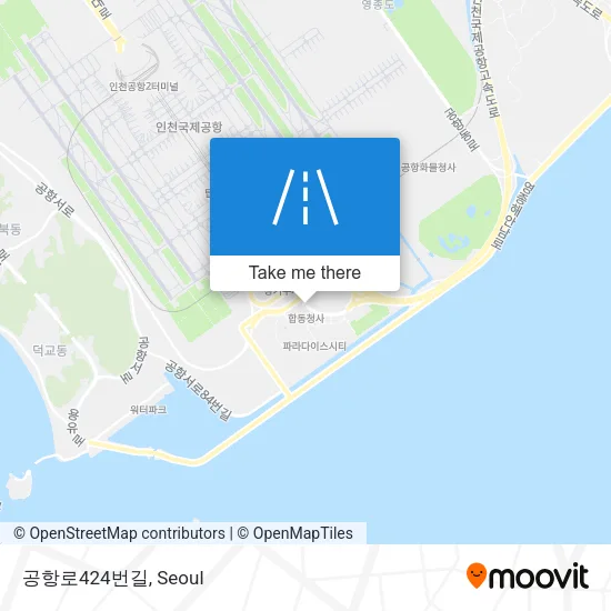 공항로424번길 map