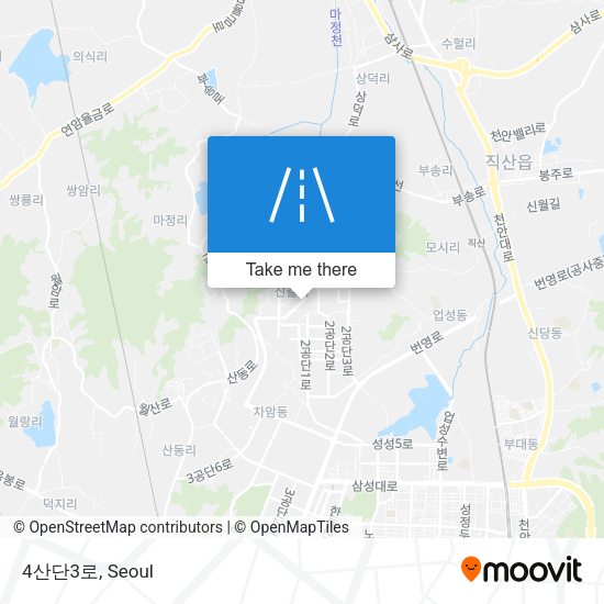 4산단3로 map