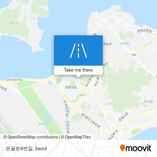 은골로6번길 map