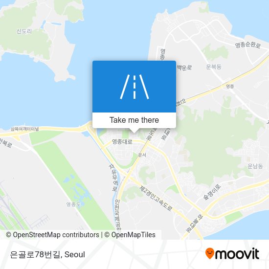 은골로78번길 map