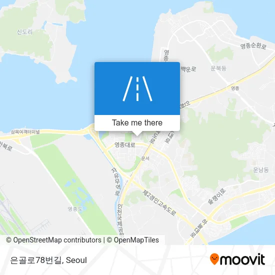은골로78번길 map