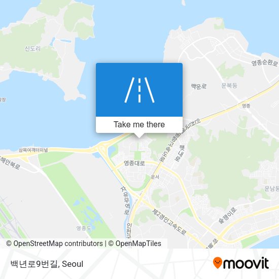 백년로9번길 map