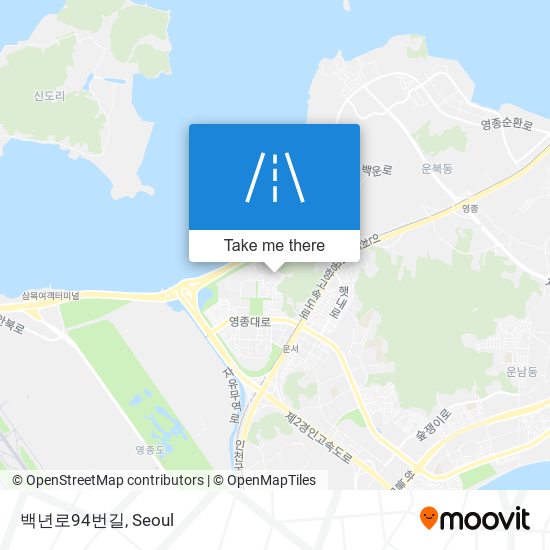 백년로94번길 map