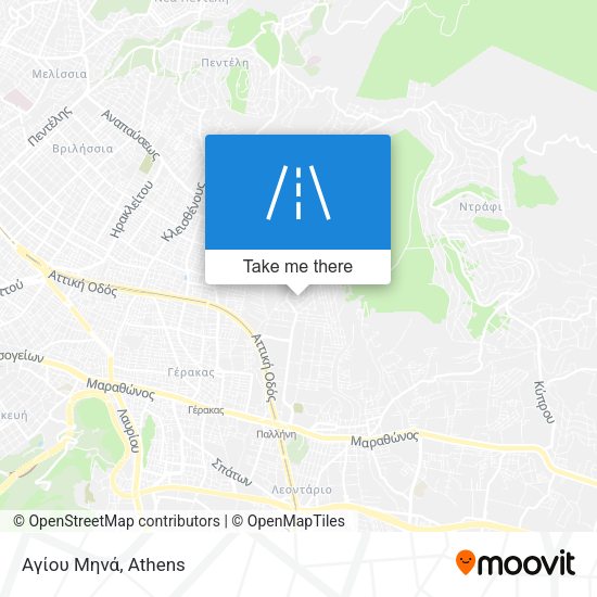 Αγίου Μηνά map