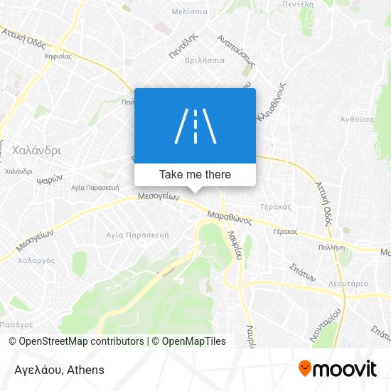 Αγελάου map