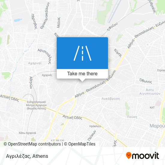 Αγριλέζας map