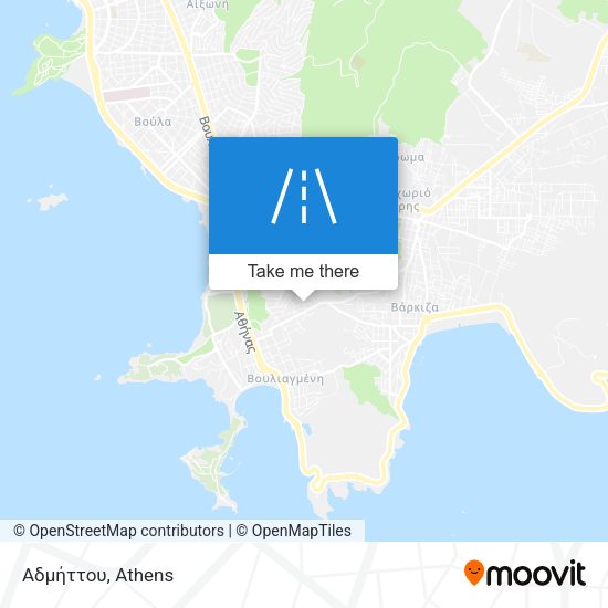 Αδμήττου map