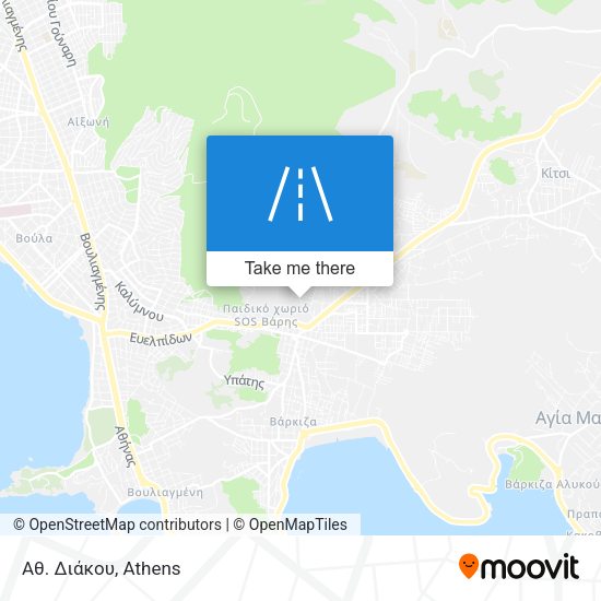 Αθ. Διάκου map