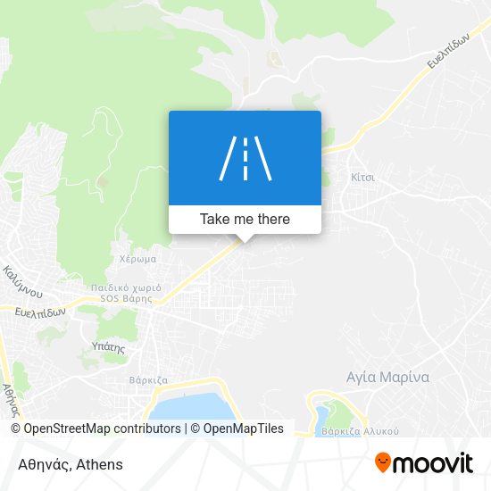 Αθηνάς map