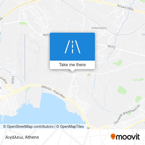 Αιγάλεω map