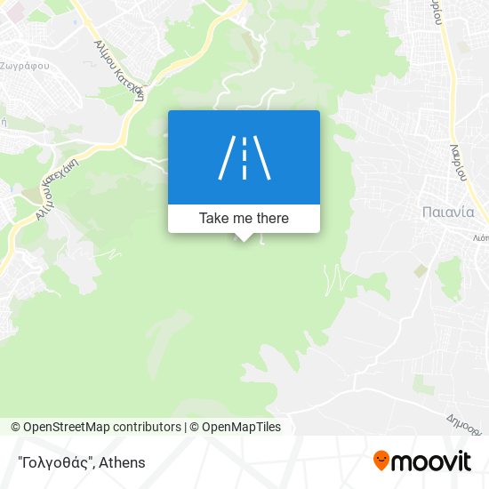 "Γολγοθάς" map