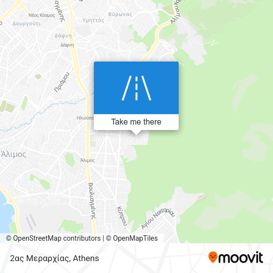2ας Μεραρχίας map