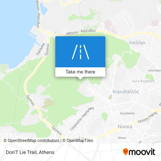 Don'T Lie Trail map