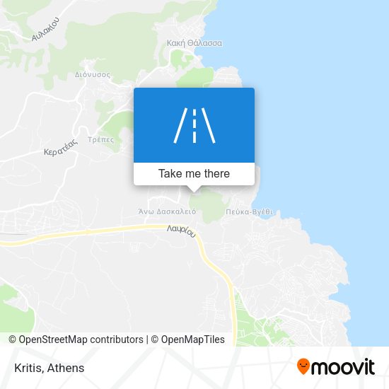 Kritis map