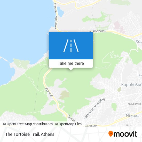 The Tortoise Trail map