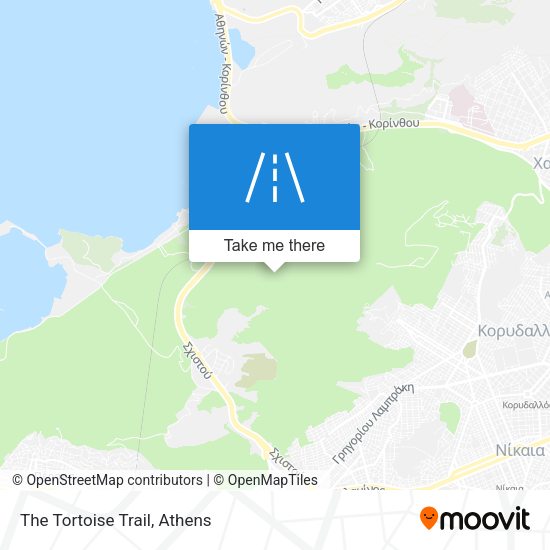 The Tortoise Trail map