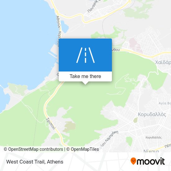 West Coast Trail map
