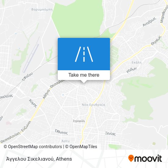 Άγγελου Σικελιανού map