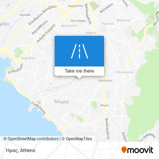 Ήρας map