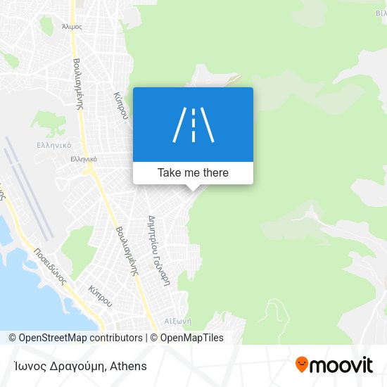 Ίωνος Δραγούμη map