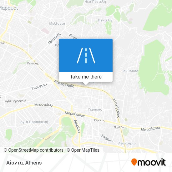 Αίαντα map