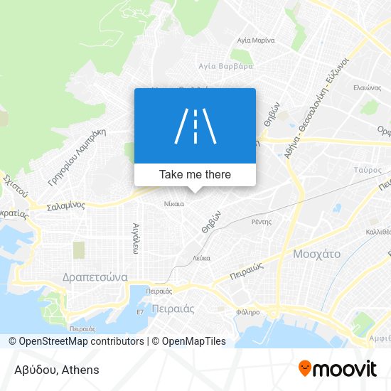 Αβύδου map