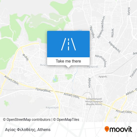 Αγίας Φιλοθέης map