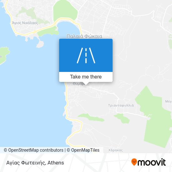 Αγίας Φωτεινής map