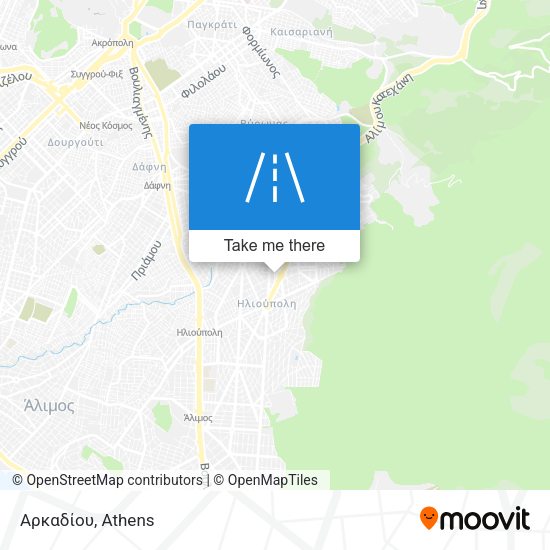 Αρκαδίου map