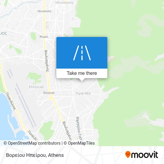 Βορείου Ηπείρου map