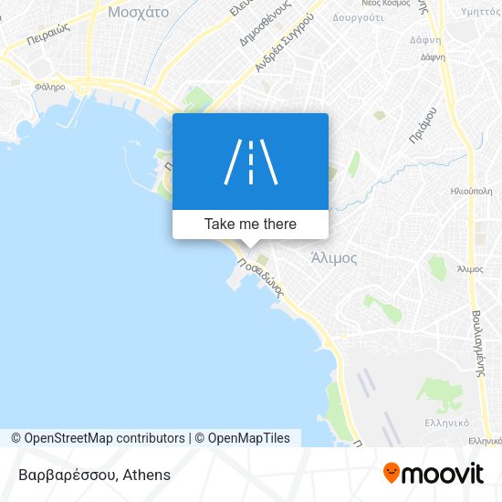 Βαρβαρέσσου map