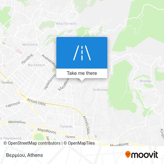 Βερμίου map