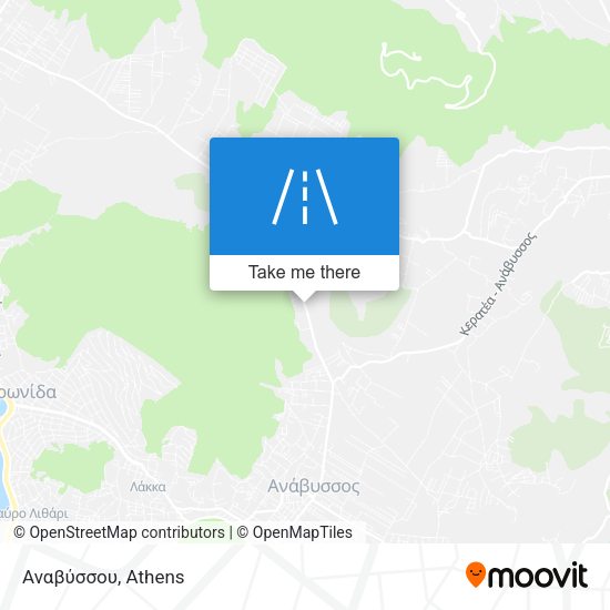 Αναβύσσου map