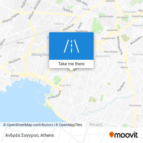 Ανδρέα Συγγρού map