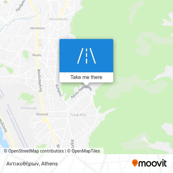 Αντικυθήρων map