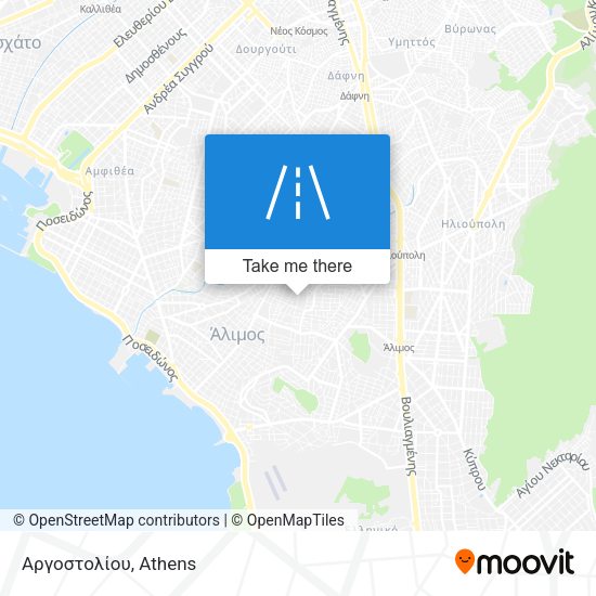 Αργοστολίου map