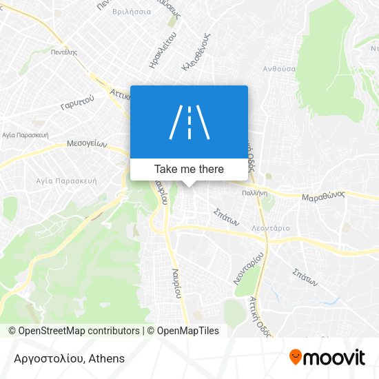 Αργοστολίου map