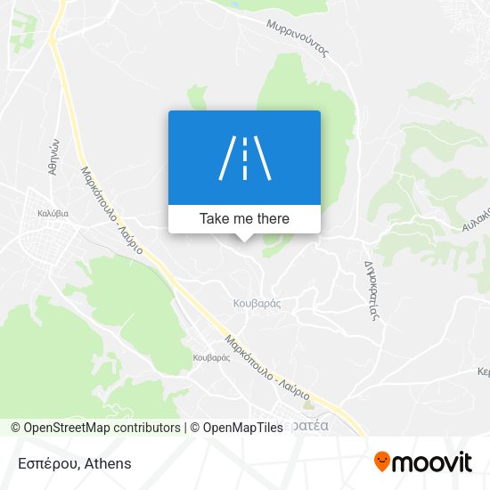 Εσπέρου map
