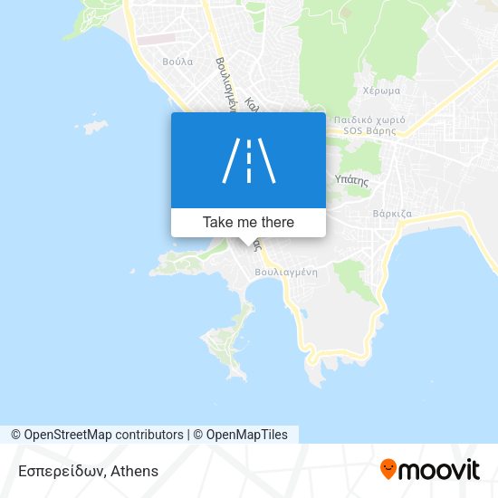 Εσπερείδων map