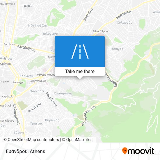 Ευάνδρου map