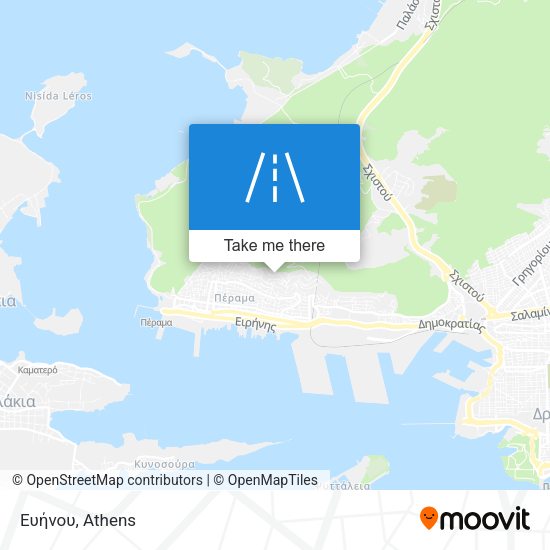 Ευήνου map