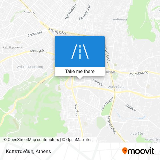 Καπετανάκη map
