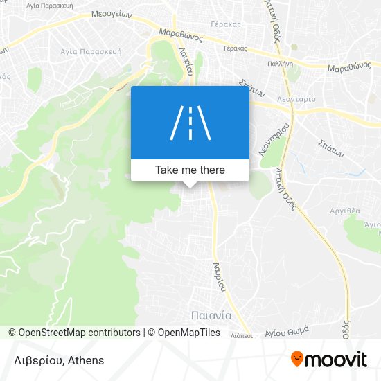 Λιβερίου map