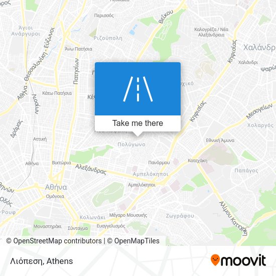 Λιόπεση map