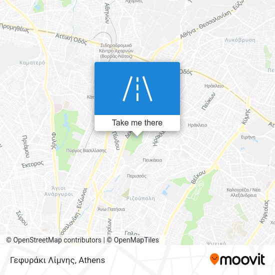 Γεφυράκι Λίμνης map