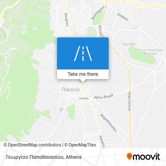 Γεωργίου Παπαθανασίου map