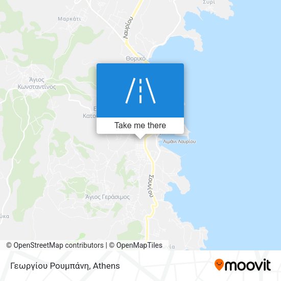 Γεωργίου Ρουμπάνη map